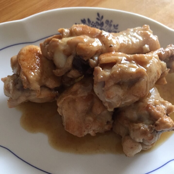 鳥手羽のさっぱり蒸し煮